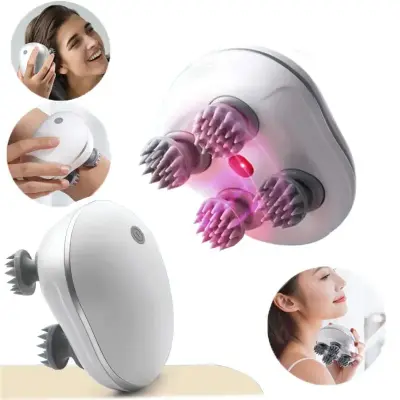 Smart Scalp Massager with Red Light Therapy